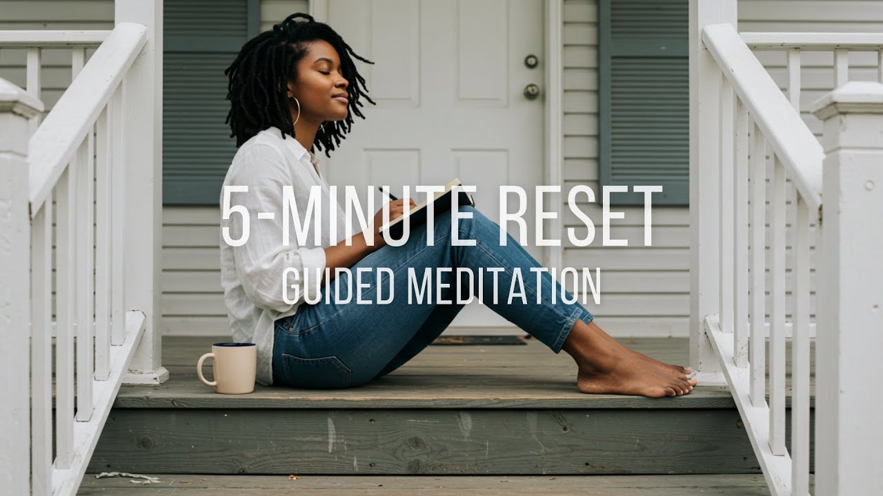 5-Minute Reset | Guided Breath Meditation for Calm & Focus - YouTube