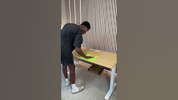 This 37 inch Samsung monitor is a beast! #desksetup #officedecor #monitor #37inchmonitor