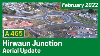 A465 Heads of the Valleys Dualling - Hirwaun Junction Update (February 2022)