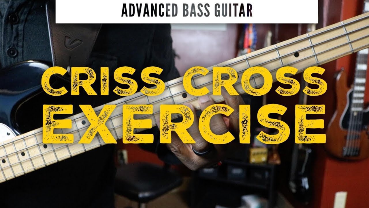 Chromatic Criss Cross Exercise Bass Guitar Techniques YouTube