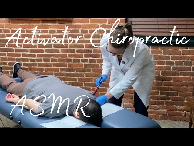 Activator Chiropractic ASMR - Your Brain Will Love This Sound