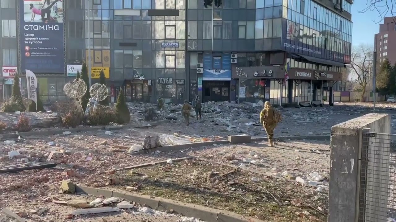 Киев разбомбили сегодня