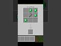 Minecraft me Craft a emerald hoe 😲 #minecraft #mcpe #shorts