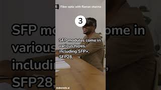 SFP module #SFP ports#small form factor plugged#ftth #facts # transreciver