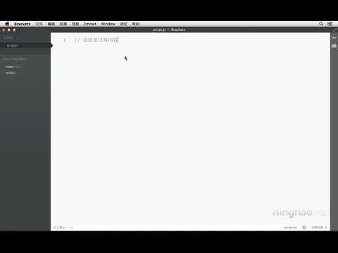 00 02 注释   说明你的意图 《 JavaScript 基础教程 》