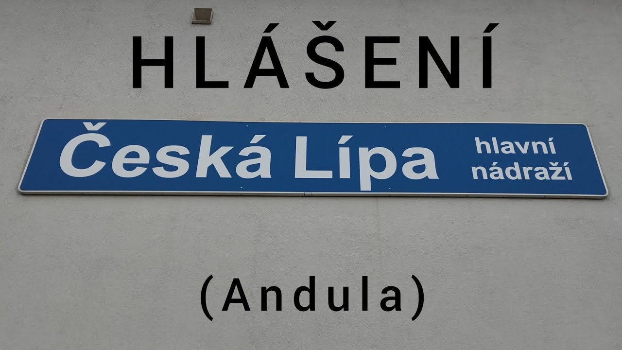 Hlášení - Česká Lípa hlavní nádraží [INISS]