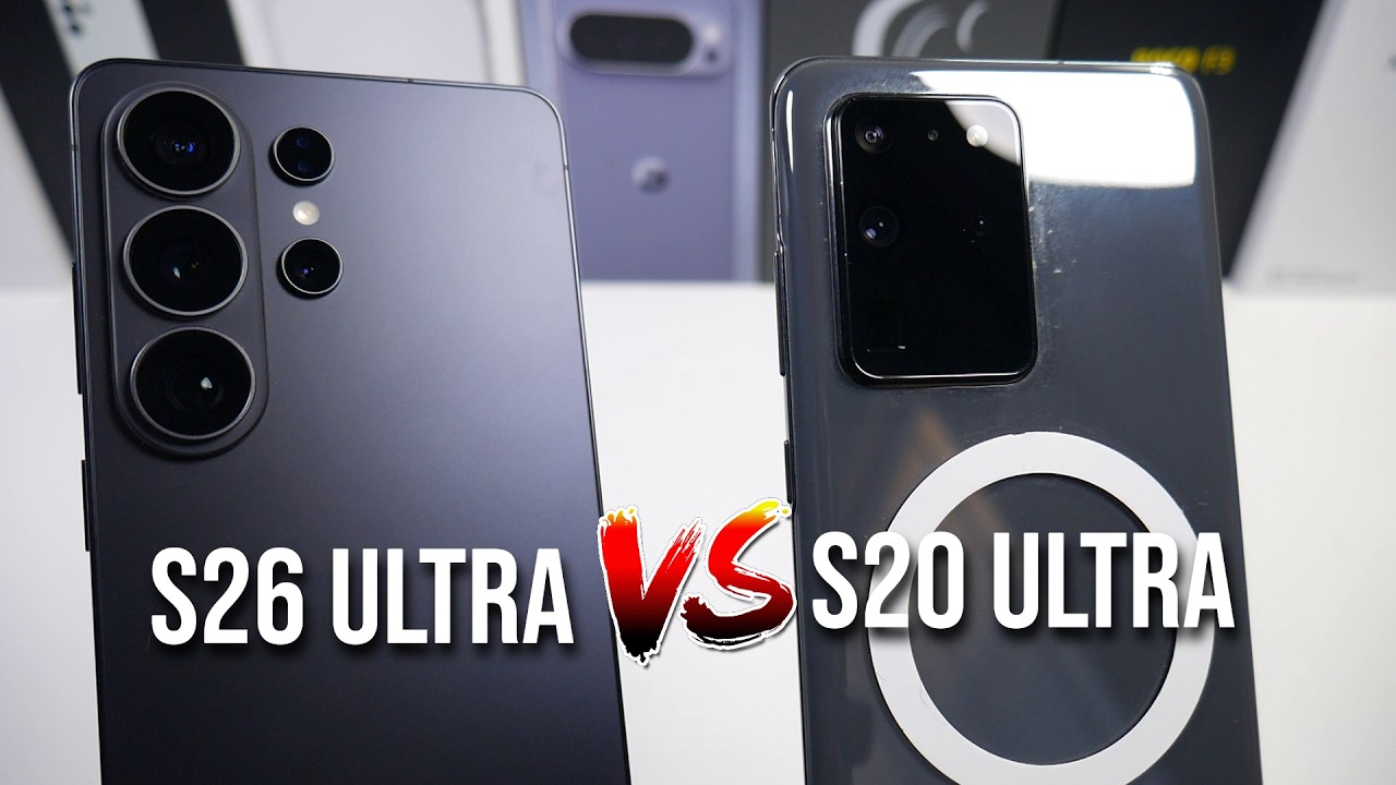 S26 Ultra vs S20 Ultra – 6 Years Later! (Speed, Cameras & Design)