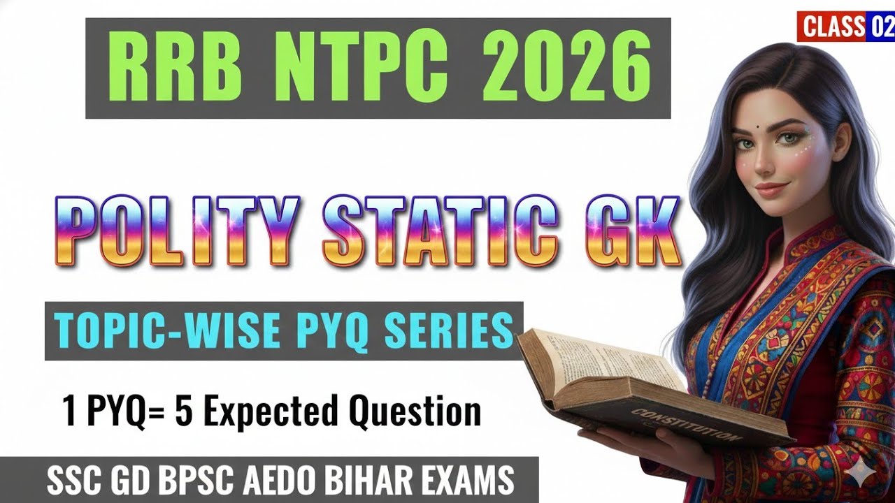Polity Static GK: 1 PYQ = 5 Expected Questions | Fast Revision Class by Virus BABA