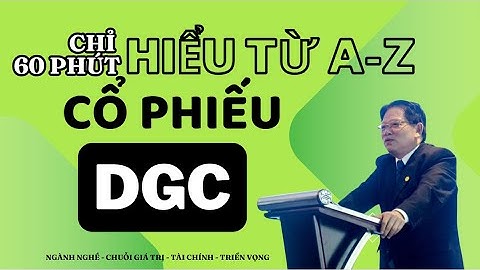 PHÂN TÍCH SÂU CỔ PHIẾU DGC - HIỂU TỪ A-Z CÔNG TY HOÁ CHẤT ĐỨC GIANG - NHẬN ĐỊNH - TRIỂN VỌNG