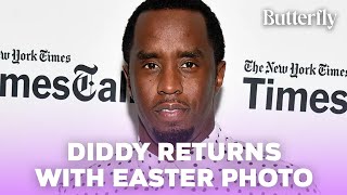 Diddy Returns to Instagram After Home Raids with Easter Photo of Daughter Love