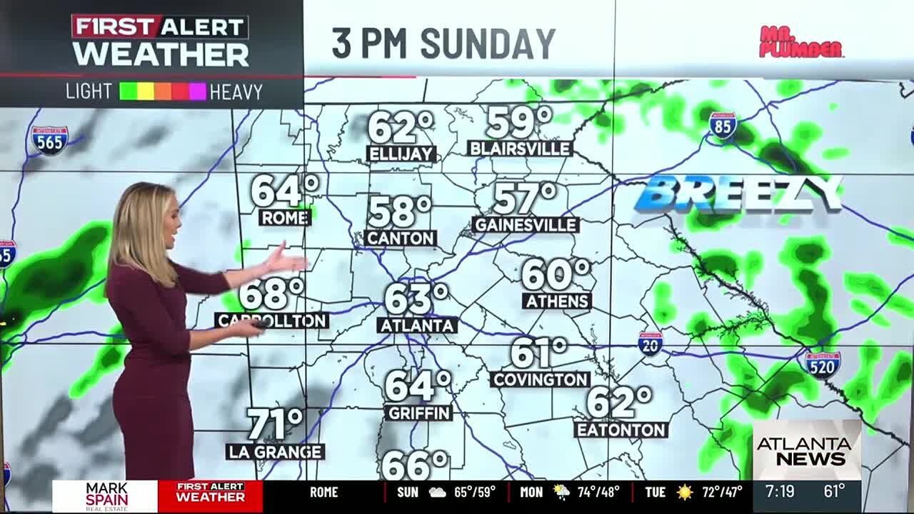 First Alert Forecast: Cool, showery and breezy today - YouTube