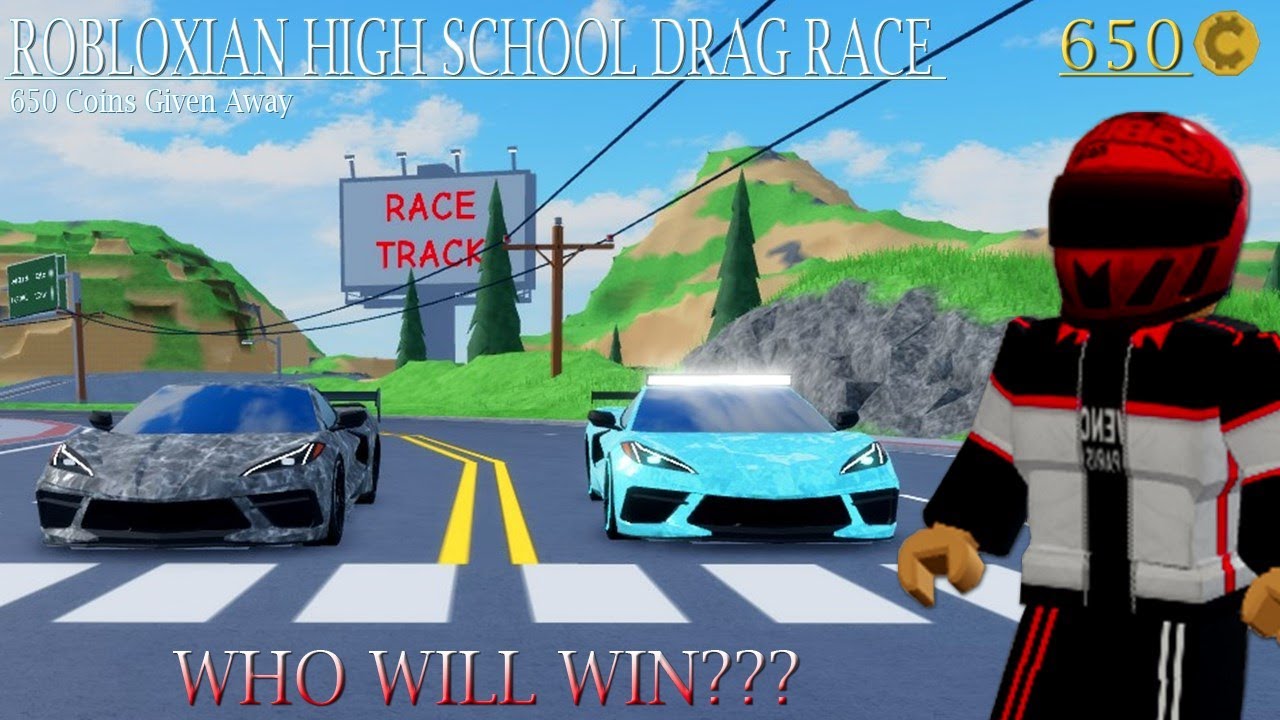 Roblox Drag Race And Rewarding Players With Coins Robloxian High School Youtube - the biggest mansion update roblox robloxian highschool youtube