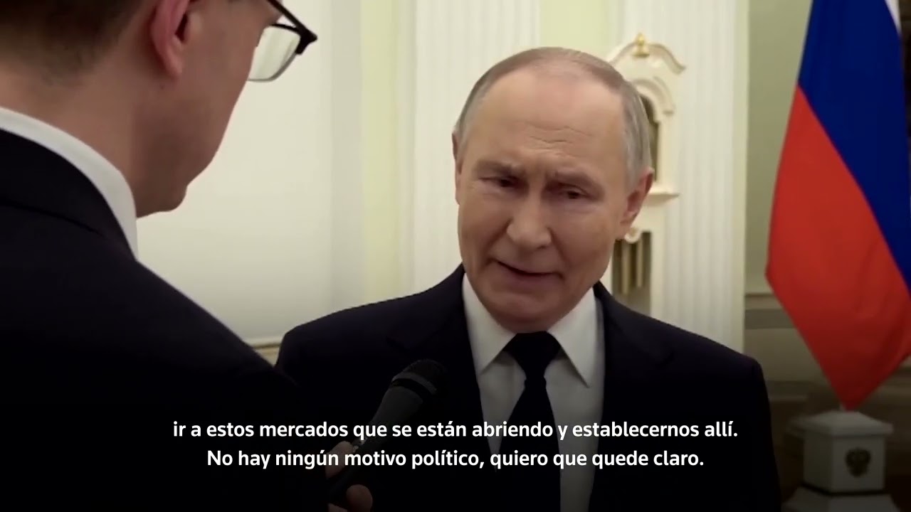 Rusia podría cortar suministro de gas a Europa en medio de la crisis de Irán, dice Putin | #Reuters