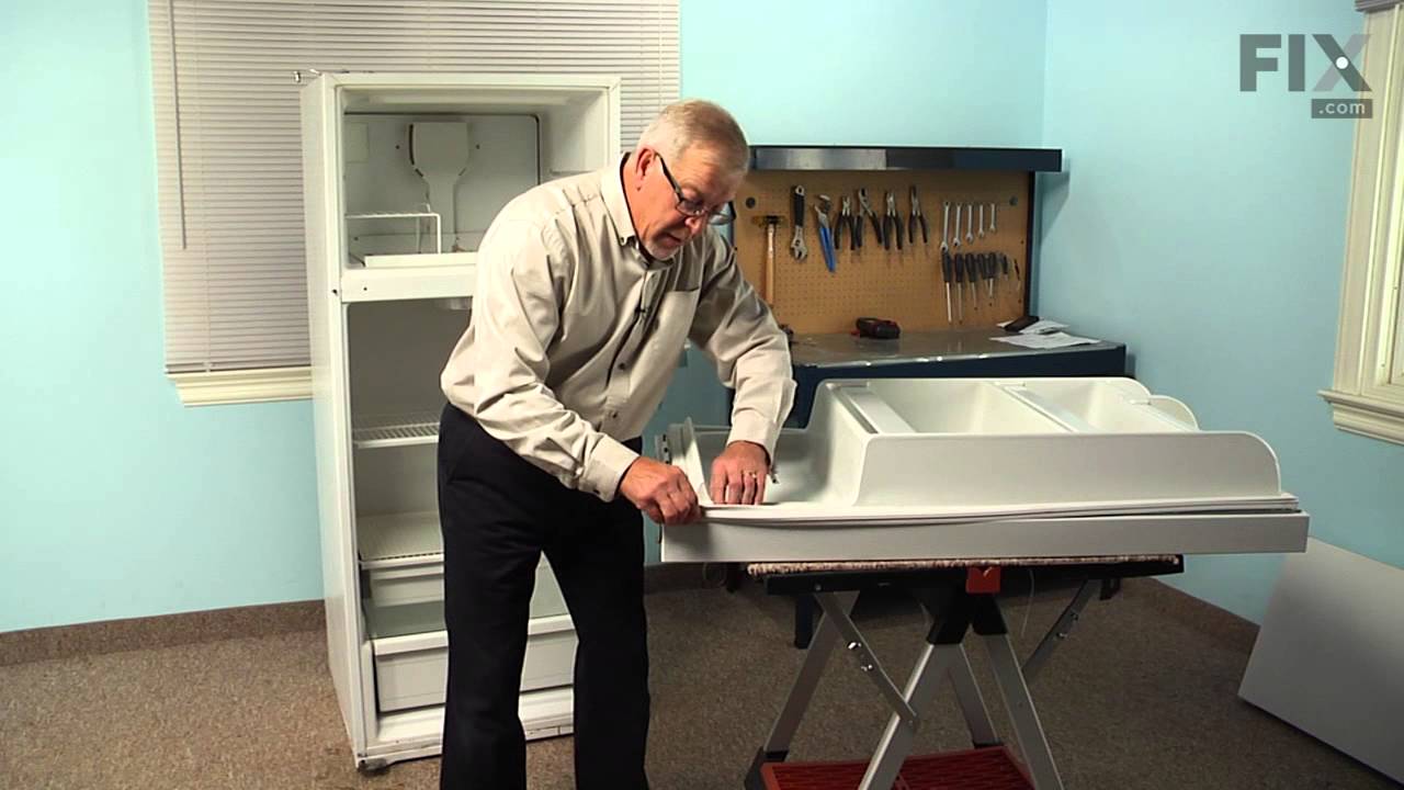 Whirlpool Refrigerator Repair How to replace the Fresh Food Door