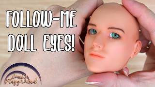 Making "follow me" tracking eyes for my BJD [Doll tutorial]