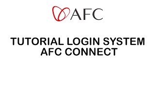 🔴TUTORIAL LOGIN SYSTEM AFC CONNECT🔴 screenshot 4