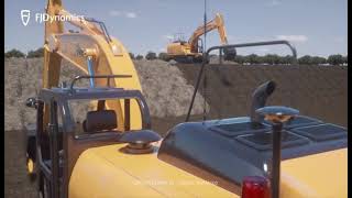3D Guidance Excavator System by FJDynamics