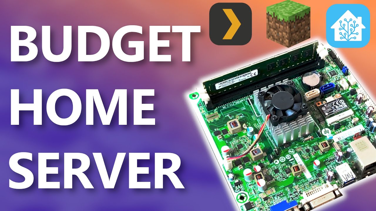 Update Incredible Budget Home Server! (Minecraft, Plex, Home Assistant, NAS)