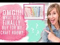 I FINALLY BOUGHT IT!  PLUS, HOW TO ORGANIZE FABRIC WITH COMIC BOOK BOARDS!