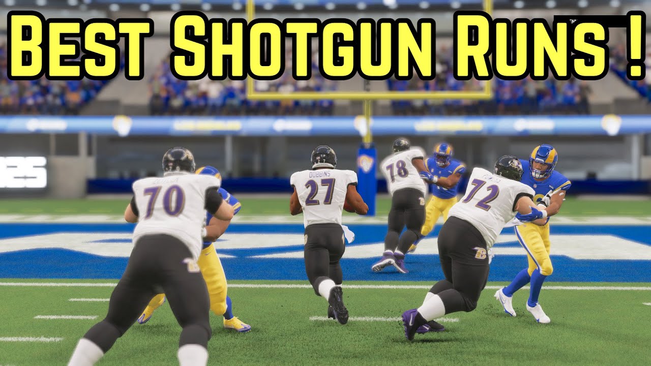 Top 5 Best Shotgun Runs In Madden 23!