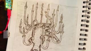 Chandelier Rascal Cat With Chibitronics - First Fading Leds Lights Project And Code