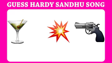 Can You Guess Hardy Sandhu Songs ! Guess Punjabi Songs ! Emoji Challenge ! Brain Puzzle