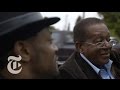 Black panther professor bobby seale and dangelo in oakland  the new york times