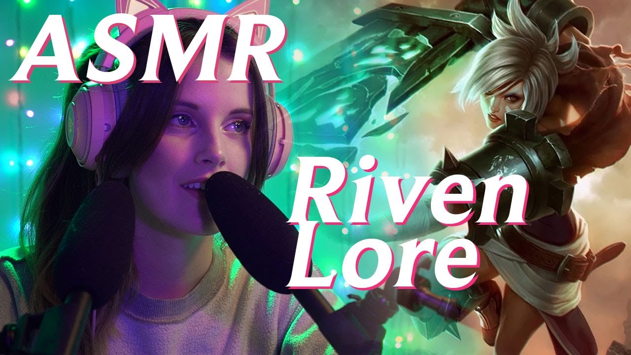 Whispers of Riven 😴 I tuck you in with a League of Legends Bedtime Story 🌙😌🌟Taps and Whispers 😌