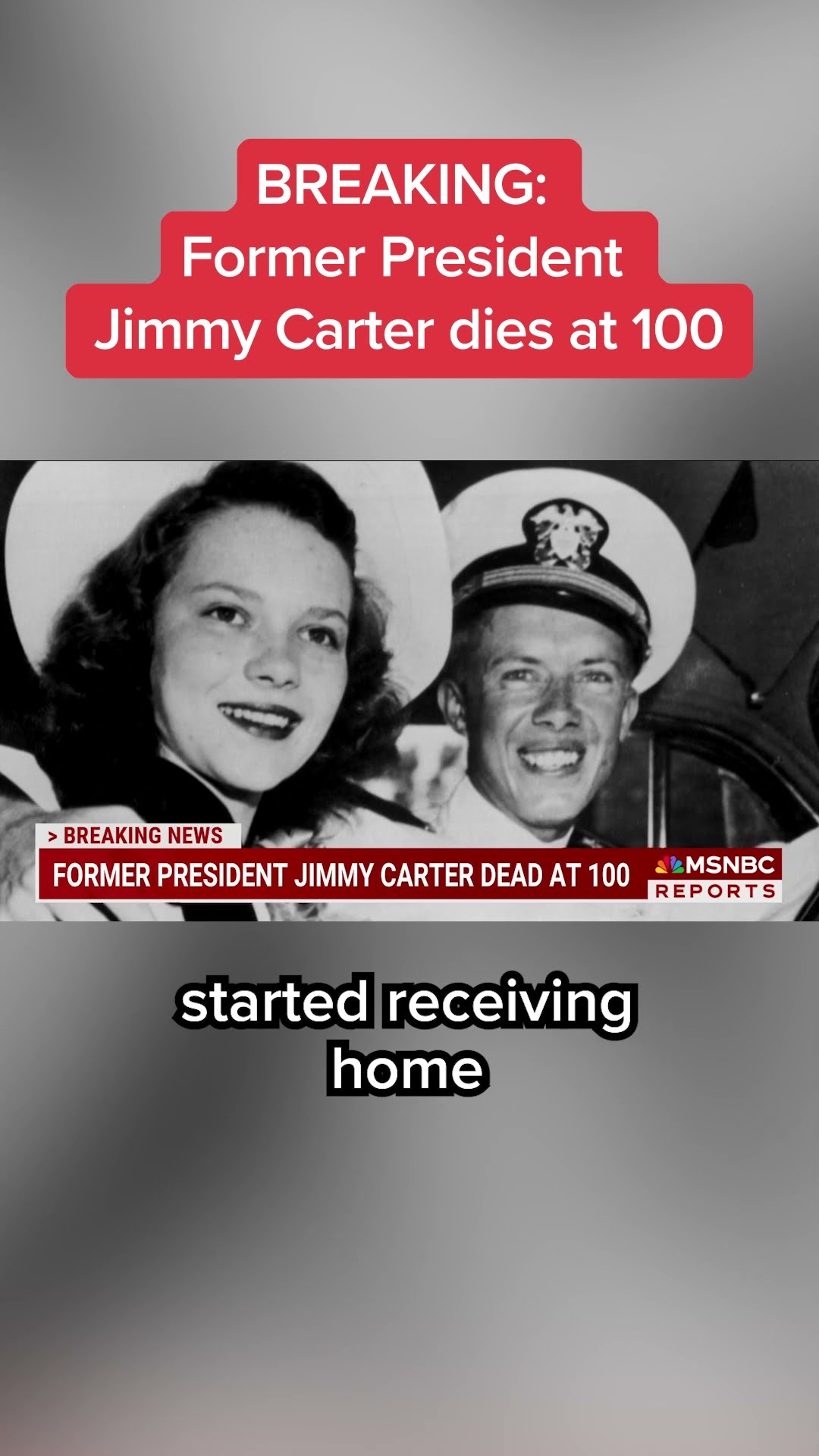 Former President Jimmy Carter dies at 100