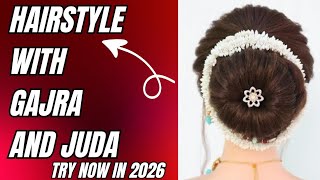 Bridal juda hairstyle Tutorial || simple Easy Bun || #video#hairstyle#hairbun #easyhairstyle#hairbun