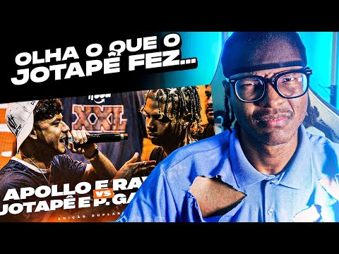 JOTAPÊ E POETA GABRIELA X APOLLO E RAVENA | React | 449ª Batalha da Aldeia (Duplas Mistas)