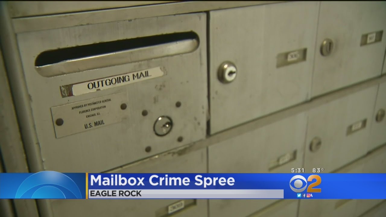 Mailbox Crime Spree in Eagle Rock