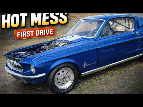 Hot Mess or Hidden Gem? 1967 Mustang Drag Car — First Drive