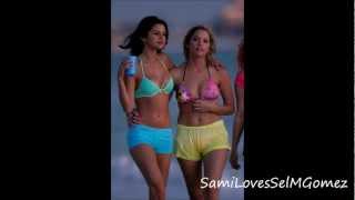 Selena gomez acting drunk on set of spring breakers (13th march 2012)