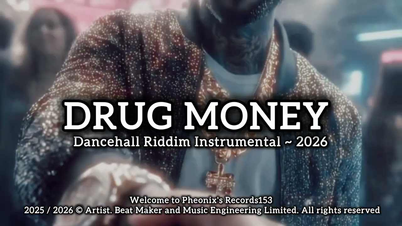 Dancehall Riddim Instrumental ~ 2026 {DRUG MONEY) #vybzkartel #TanBad #viralshorts #beats #drill 