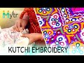 Kutchi embroidery kutch  handicraft of gujarat  mytr art diaries  bhuj  part  2