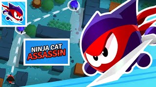 Gameplay Ninja Cat Assassin Android screenshot 2