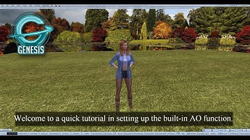 How to set up the built-in Animation Override in Genesis Viewer [AO]