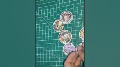 25 subscribers special video|| how to make yokai watch medals|| DIY simple craft||