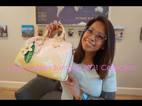 Louis Vuitton 2021 By The pool Speedy Bandouliere 25 Unboxing Escale  collection comparisonMOD Shots 