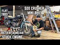 $20 Mini Bike (Saved from the Crusher!), Will it Run + Ride?