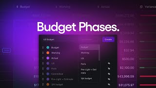 Compare Budget Versions in Seconds with Phases