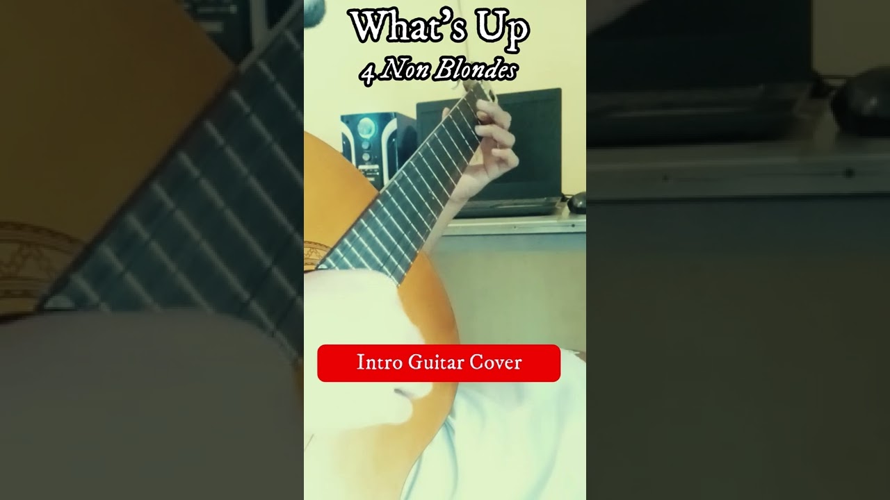 What's Up (intro guitar cover) 
