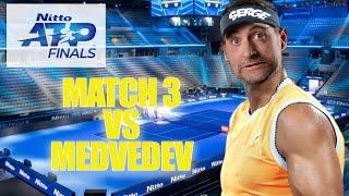 🎾 Serge vs Medvedev Match 3 ATP Finals 🎾 #ep8 #topspin