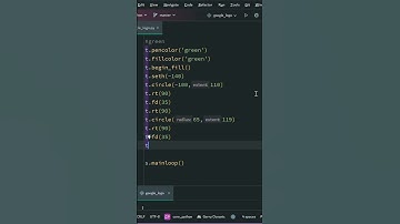 Google logo using python #google #logo #python #programming #coding #turtle #python_turtle #graphics