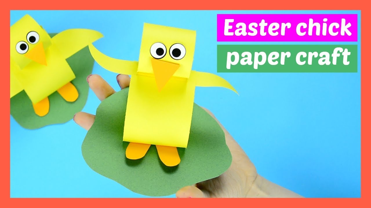 37 easy Construction Paper Easter crafts for kids - Twitchetts