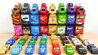 13 Minutes Satisfying Sorting Mini Race Cars Race Track Set Review Toys | ASMR Disney Pixar Cars — video thumbnail