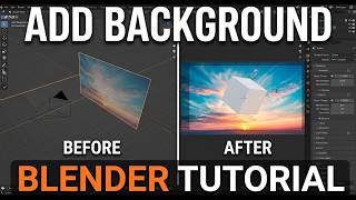 How to Add Background Images in Blender