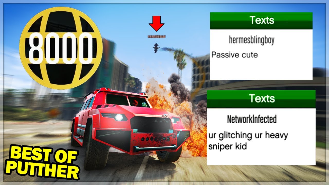 Best of Angry Level 8000 Griefers CRYING on GTA Online