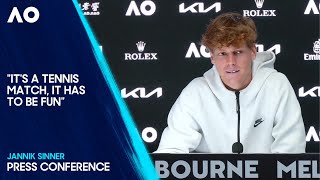 Jannik Sinner Press Conference | Australian Open 2025 Semifinal